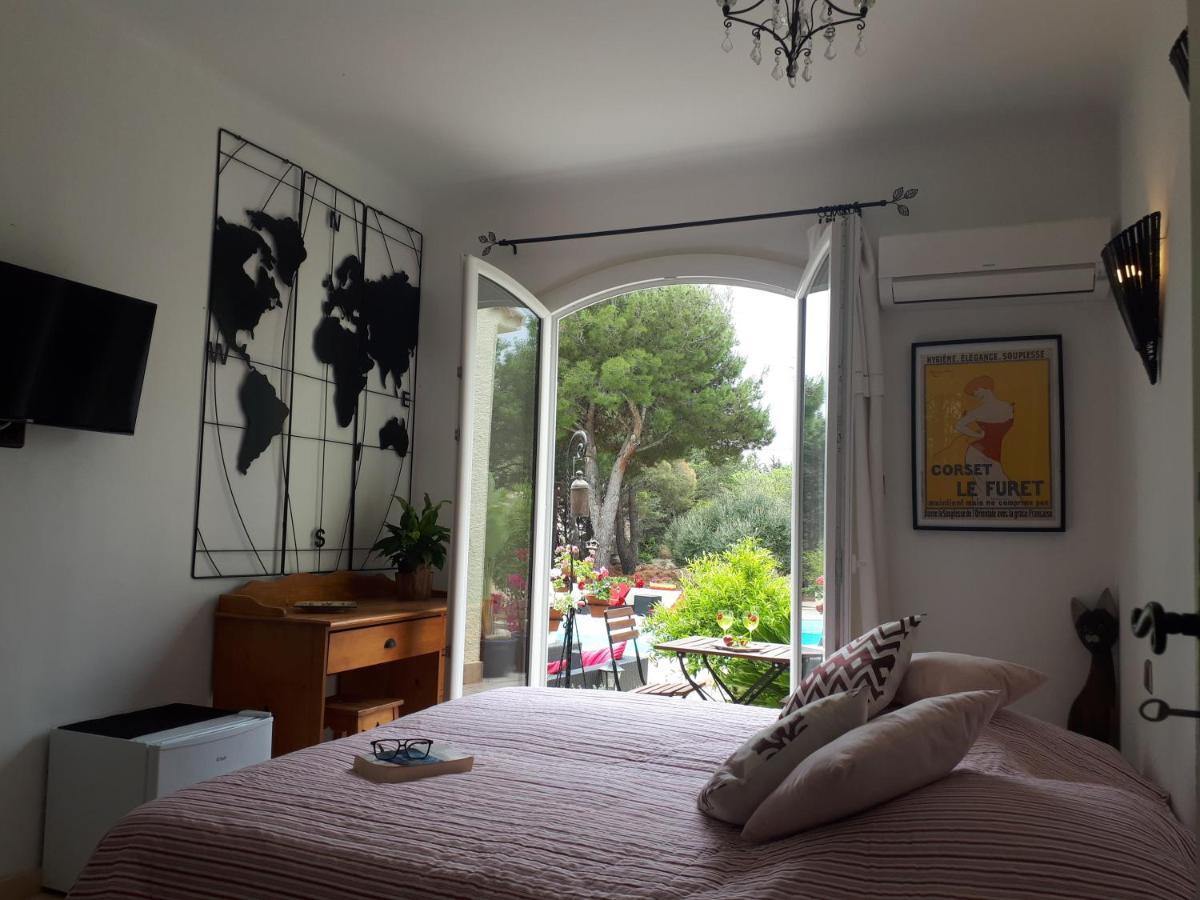 La Couloumine Hotell Salses-le-Château Eksteriør bilde